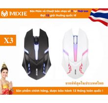 MOUSE USB MIXIE - X3 CÓ 3 PHÍM BẤM - CHÍNH HÃNG